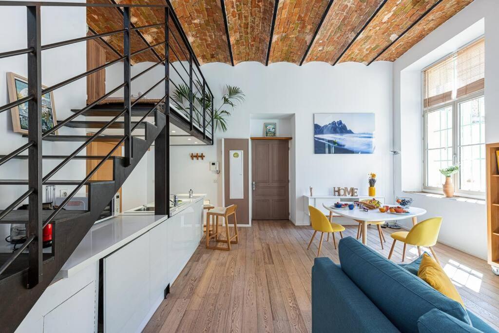 Gubernatis - Beautiful Duplex With Terrace Lägenhet Nice Exteriör bild