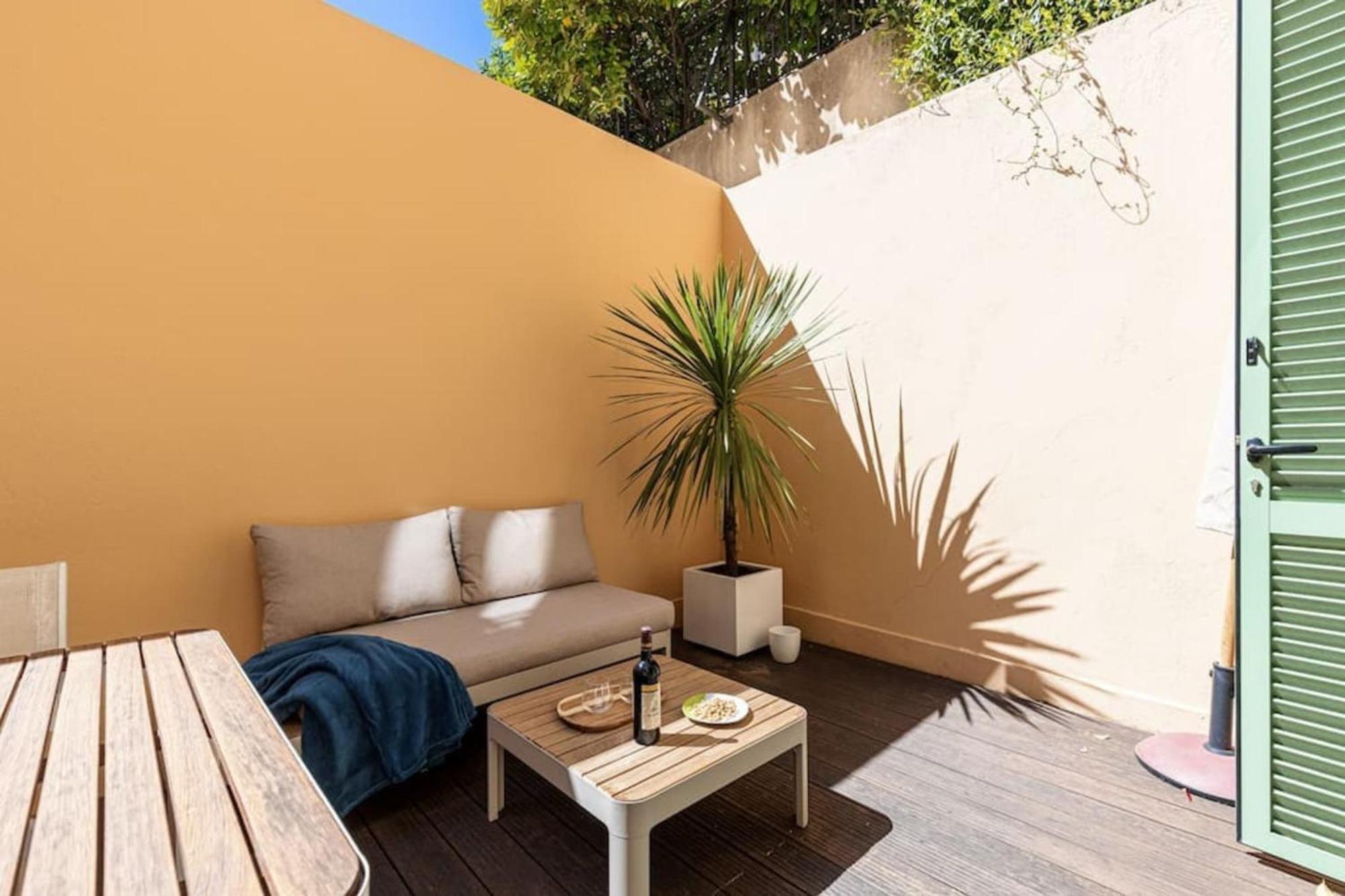 Gubernatis - Beautiful Duplex With Terrace Lägenhet Nice Exteriör bild